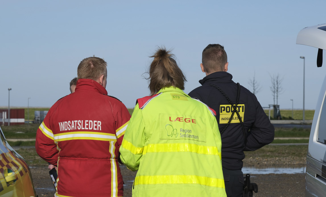 Personel fra beredskabet i Danmark