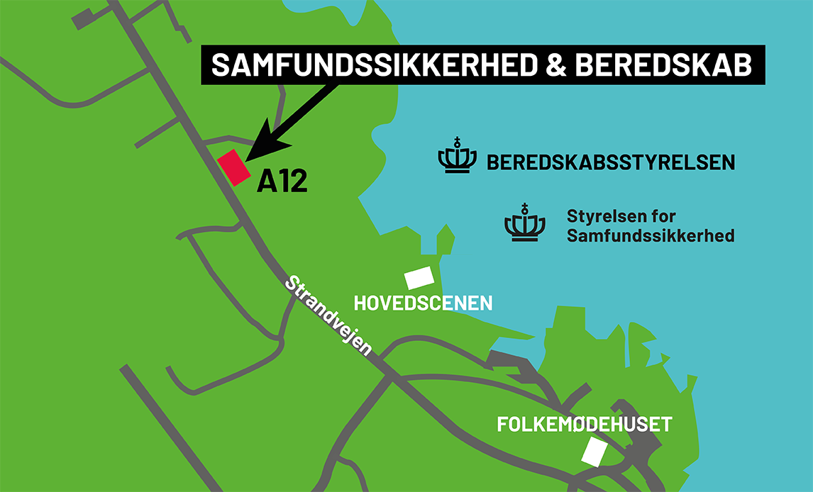 Find vores telt 'Samfundssikkerhed og Beredskab'  på A12