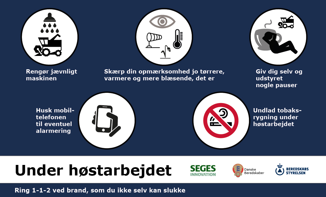 Under høstarbejdet