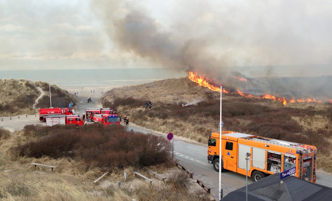 brandbiler og naturbrand