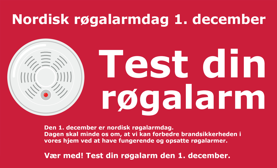 Grafik for Nordisk røgalarmdag