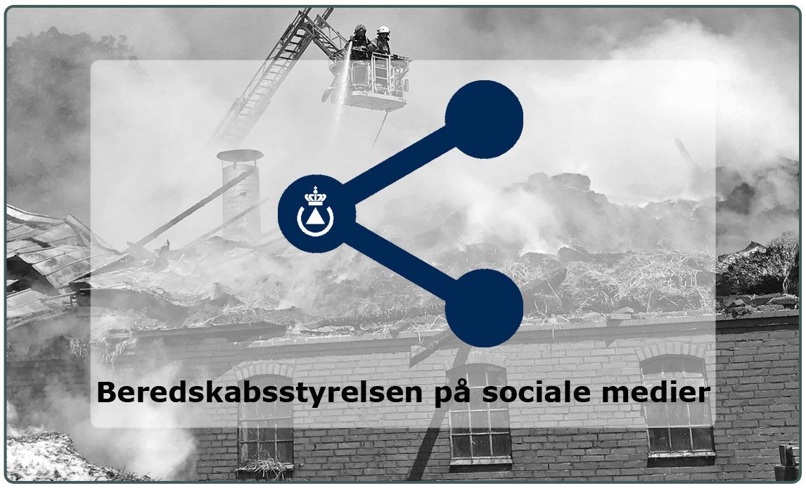 Grafik - Beredskabsstyrelsen på sociale medier