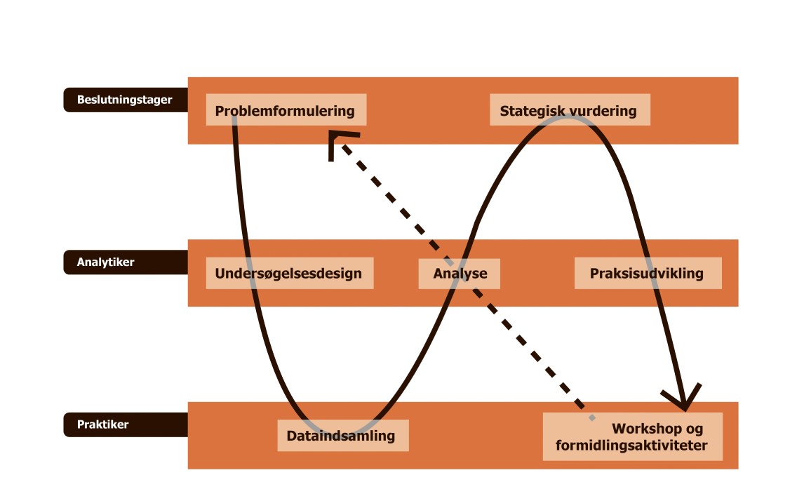 analyseprojekts faser og aktører