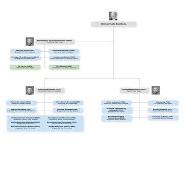 Organisationsdiagram 2021 april