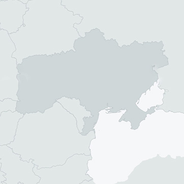 Ukraine kort