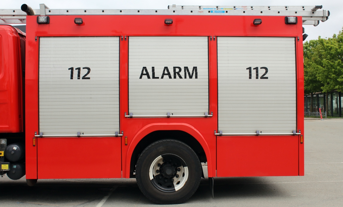 Brandbil brandvæsen kommunalt redningsberedskab