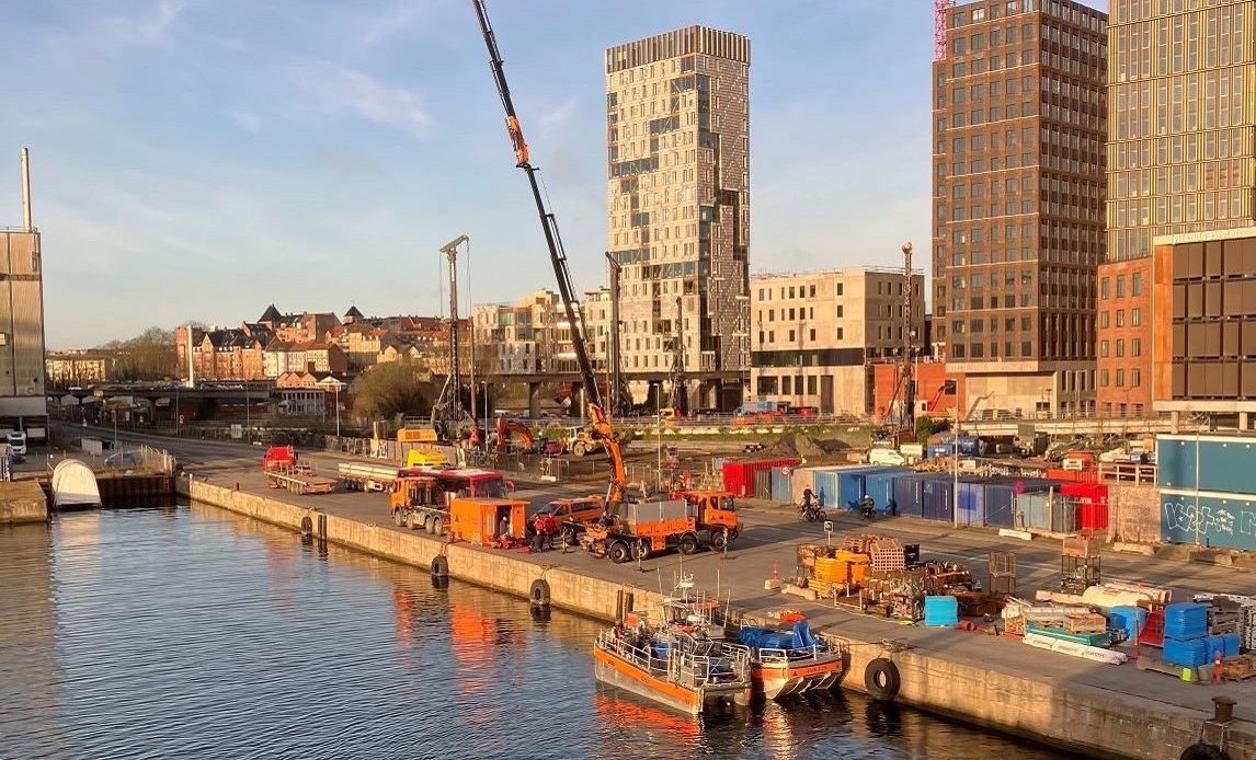 Havmiljøøvelse marts 2025 Aarhus Havn.