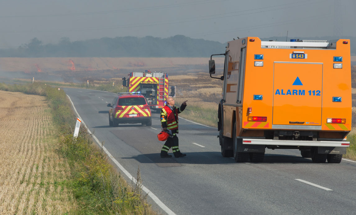 Markbrand - Beredskabsstyrelsen og kommunale beredskaber