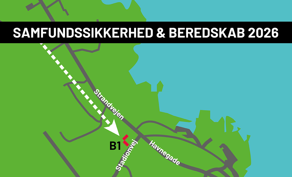 Placering af Samfundssikkerhed og Beredskab på Folkemødet 2026