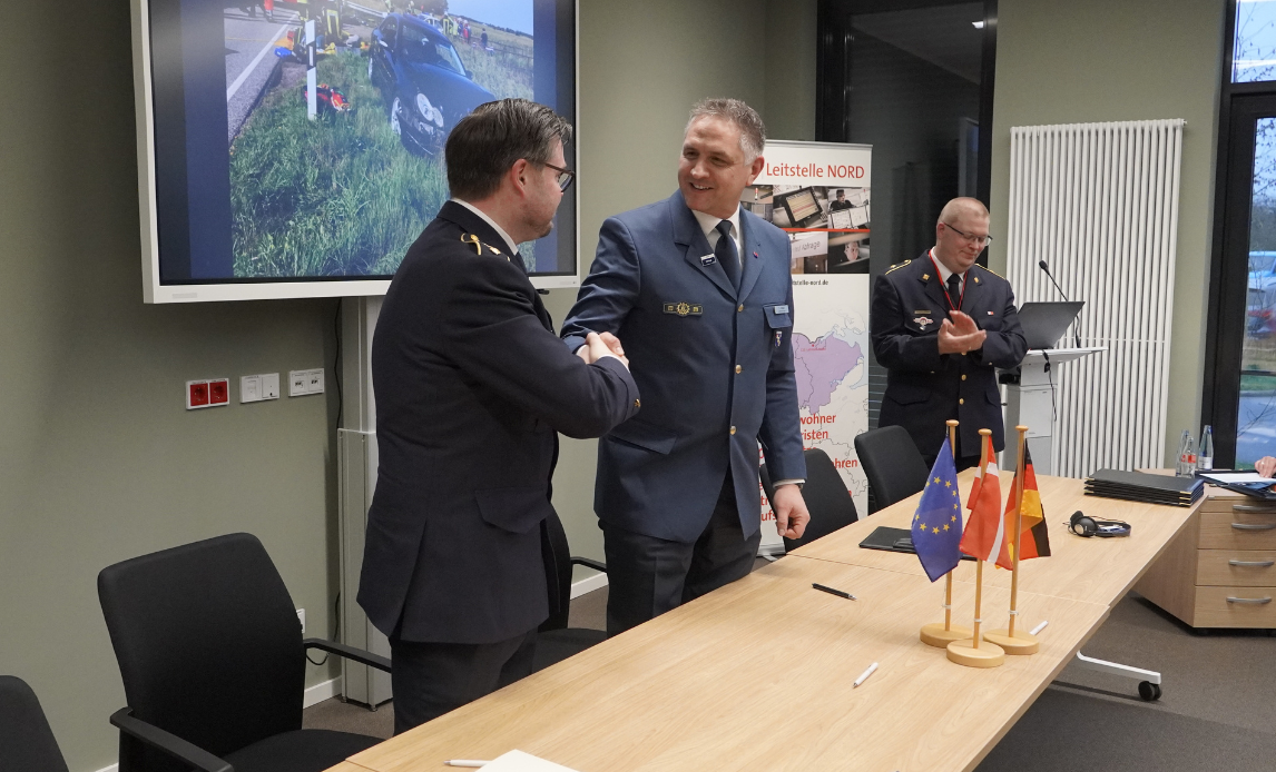 Beredskabsstyrelsen og THW har underskrevet en samarbejdsaftale.